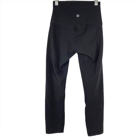 Lululemon Align Crop 21" Leggings Black Size 2